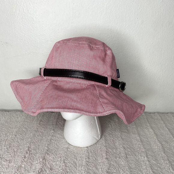 Peter Grimm Accessories - Peter Grimm Red White Striped Bucket Sun Hat